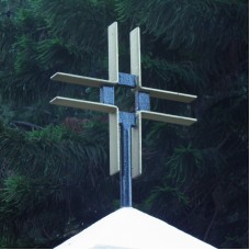 Rosary Church Hong Kong exterior, cross on steeples